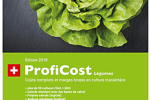 Page d'entête du prospectus de ProfiCost Légumes