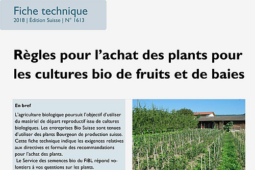 Page de couverutre de la fiche technique