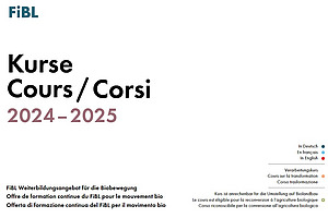 Calendrier des cours.