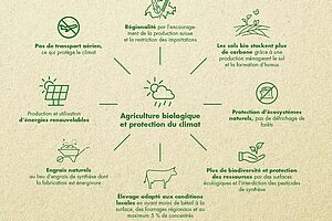 Graphique avec différents symboles