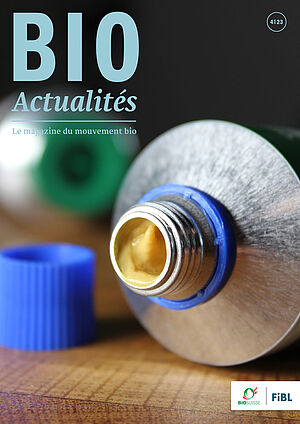 Page de couverture du Bioactualités 4|23: Un tube de moutarde