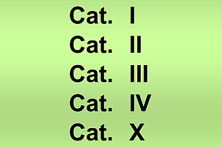 Graphiques textuels avec les catégories Roman 1, 2, 3, 4 et 10