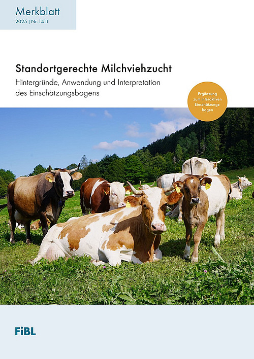 Couverture de la fiche technique avec des vaches dans un pré.