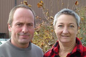 Portrait de Christophe et Aline Viret