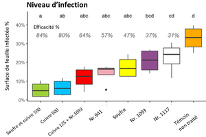 Diagramme de type boxplot