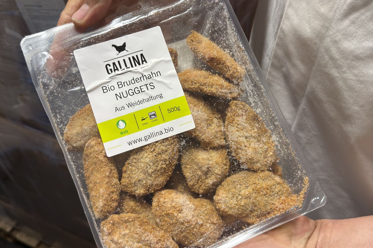 Un paquet de nuggets au frères coqs. 